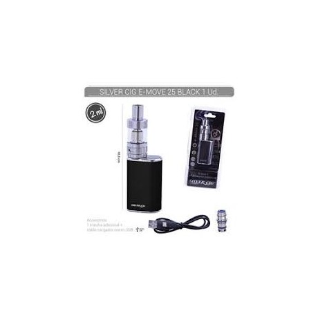 Silver Cig e-move 25 Vaper E-Liquid